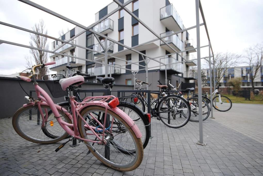 Art Marina Nad Rzeka Z Bezplatnym Parkingiem Breslávia Exterior foto